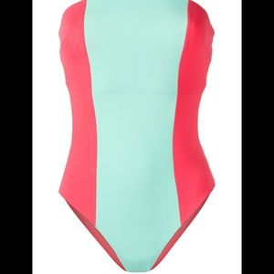 ANGELYS BALEK strapless swimsuit size 6
